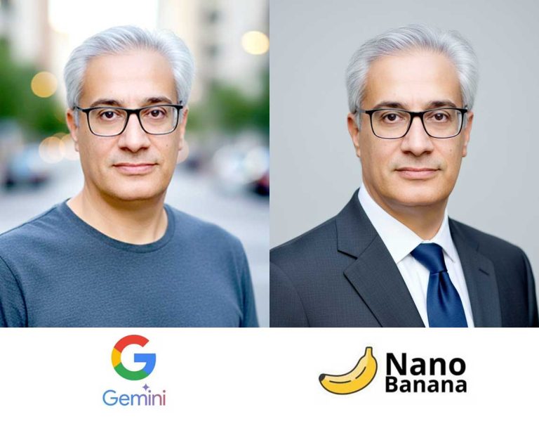 بهترین پرامپت Nano Banana برای عکس حرفهای مدیریتی، بدون نیاز به عکاس یا استودیو پرامپت برای عکس استدیویی حرفه ای